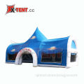 Blue Small Inflatable Trade Show Tent /Inflatable Cubic Dome